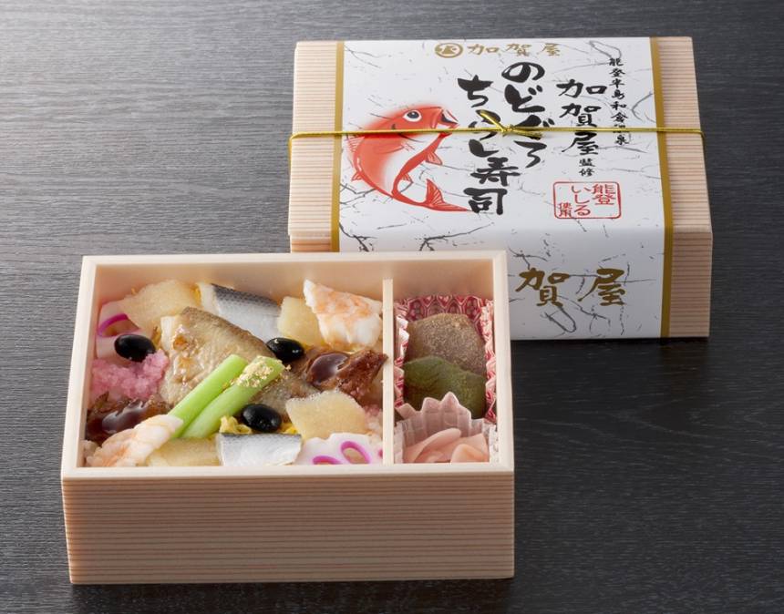 加賀屋監修の空弁第二弾「のどぐろちらし寿司」発売！