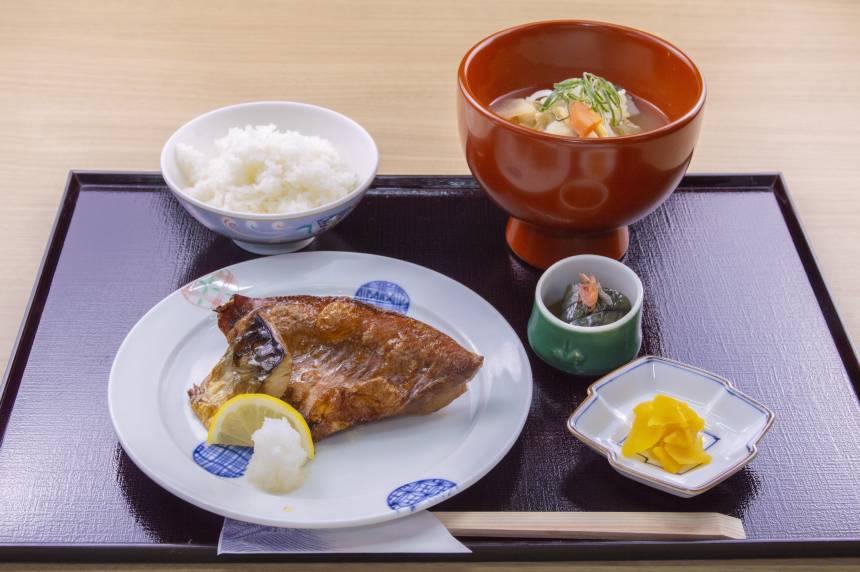 能登の干物定食