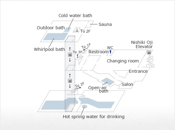 Ebisu no Yu Floor Map