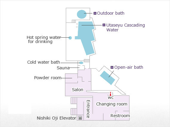 Benten no Yu Floor Map