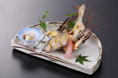 鮎の汐焼き