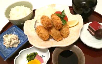 広島店『カキフライ膳』