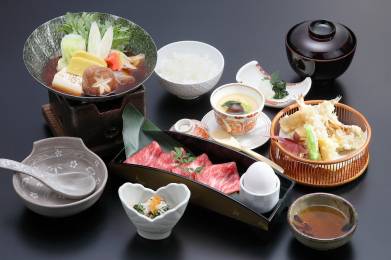 七尾店「すき焼き御膳」