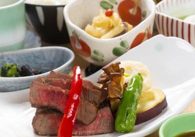 京都店「ステーキ御膳」