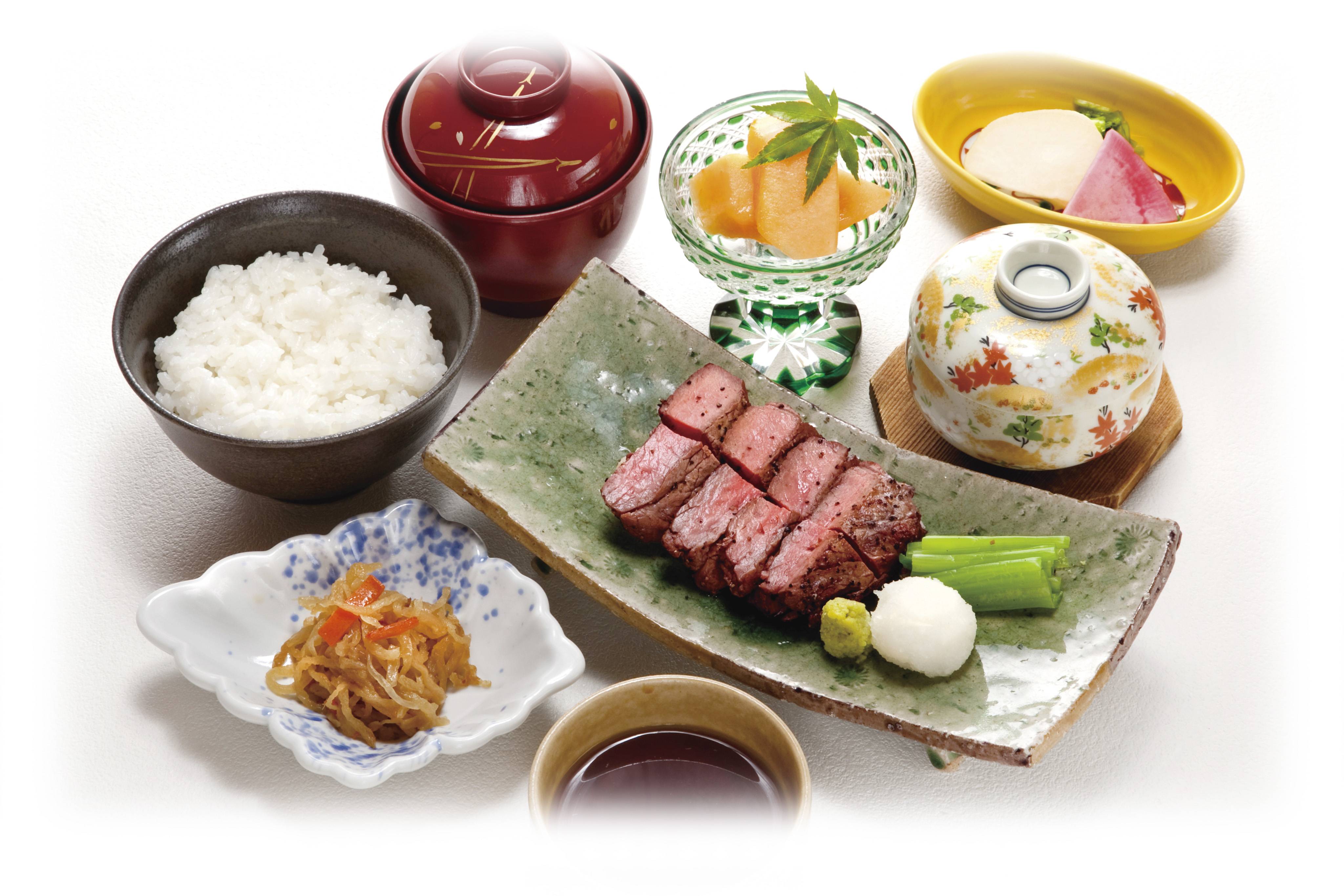 広島店「牛フィレ網焼きの膳」