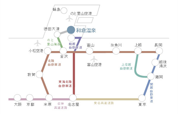 お車でのアクセス