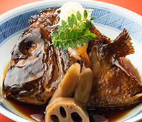 鯛のかぶと煮